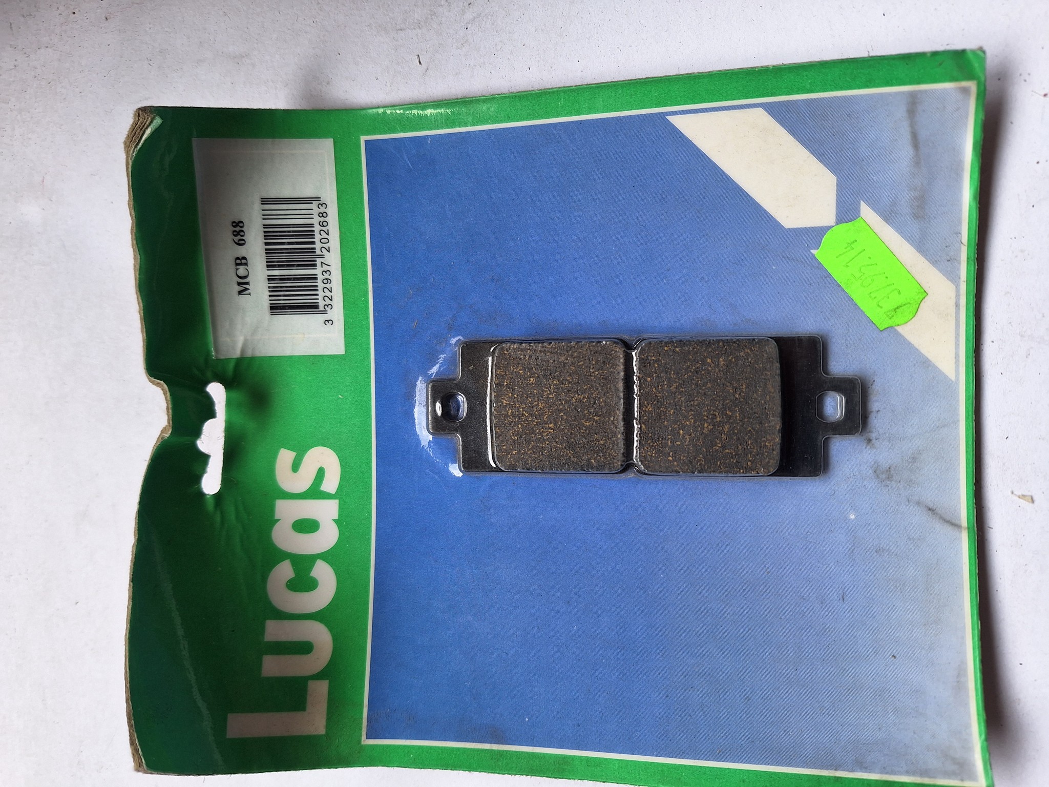 Picture of Lucas TRW  BREMSBELÄGE VO MCB 688 